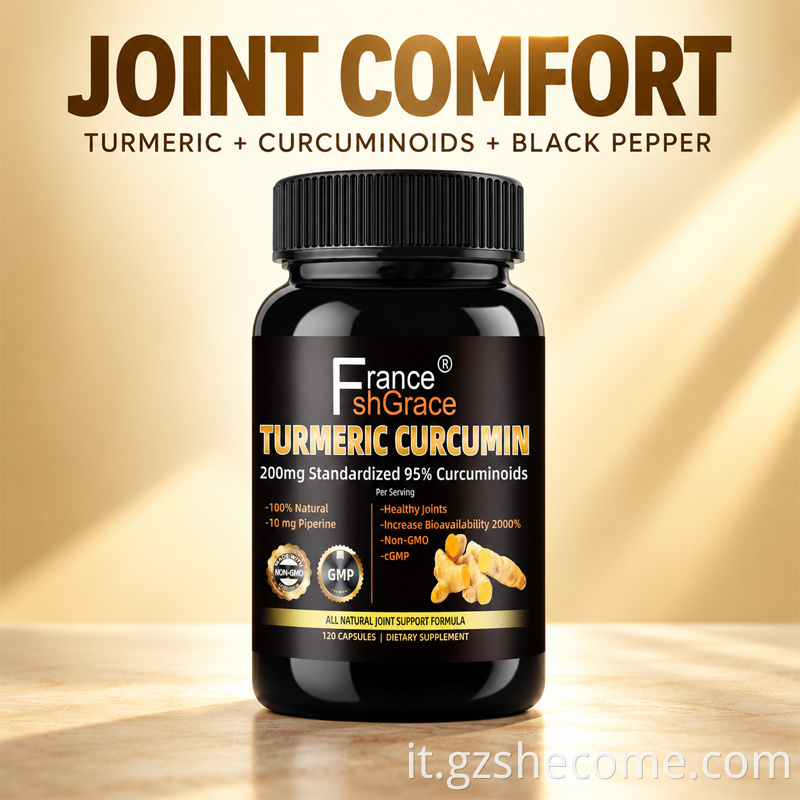 Turmeric Curcumin Capsules8